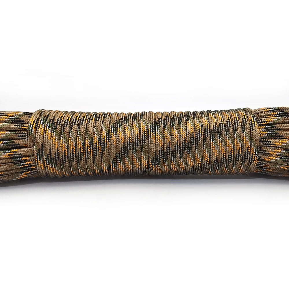 Survival Essentials: 4mm Dia., 7-Strand Survival Paracord for Hiking, Camping & Outdoor Adventures