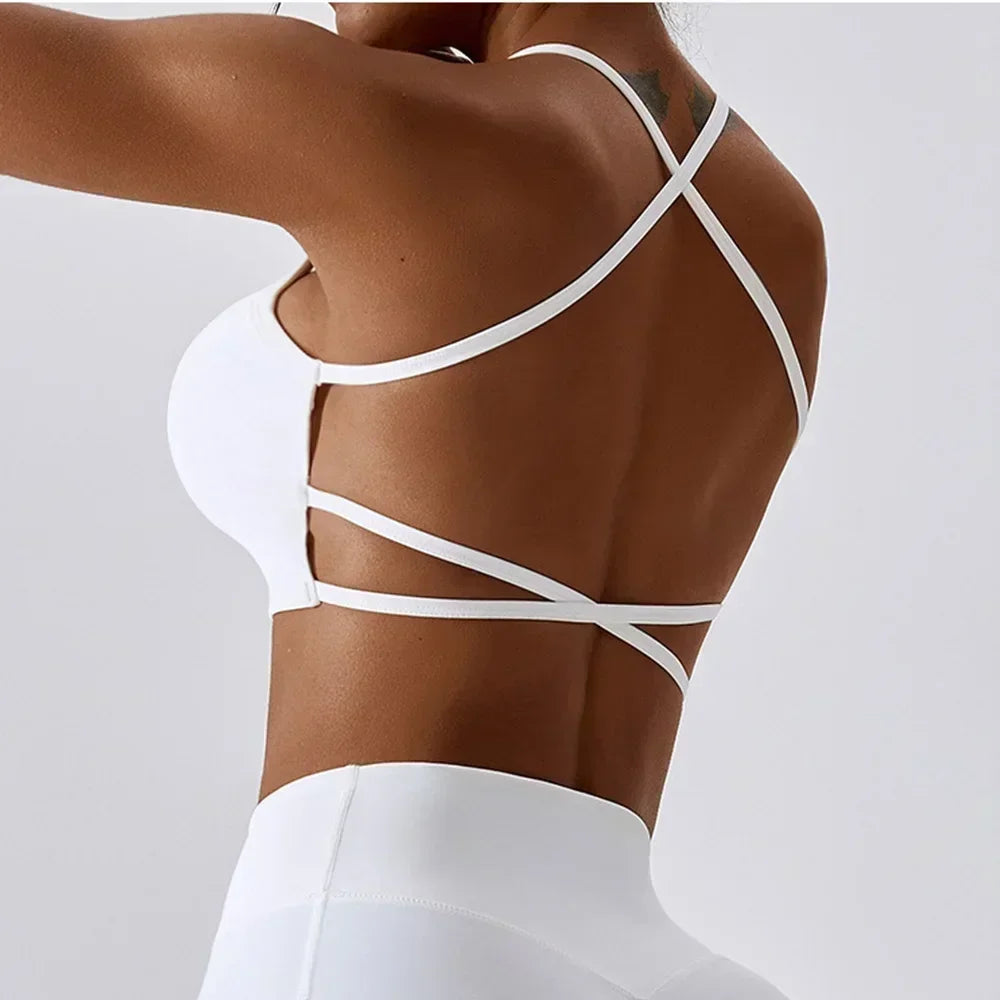 Pure Performance: Moisture-Wicking Running Sports Bra