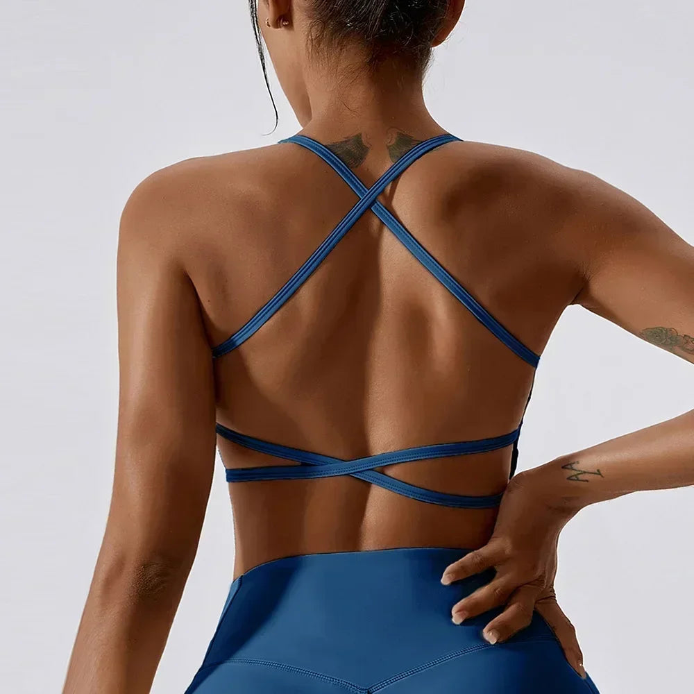 Pure Performance: Moisture-Wicking Running Sports Bra