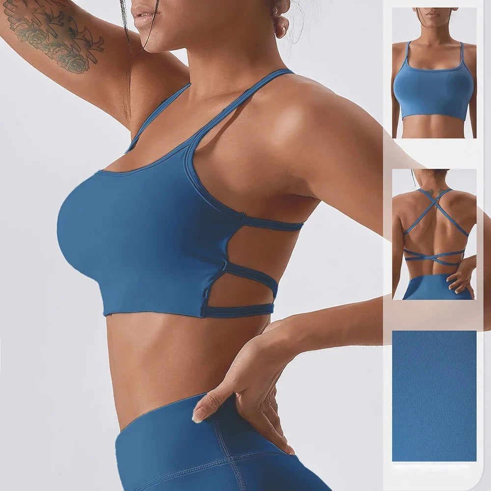 Pure Performance: Moisture-Wicking Running Sports Bra