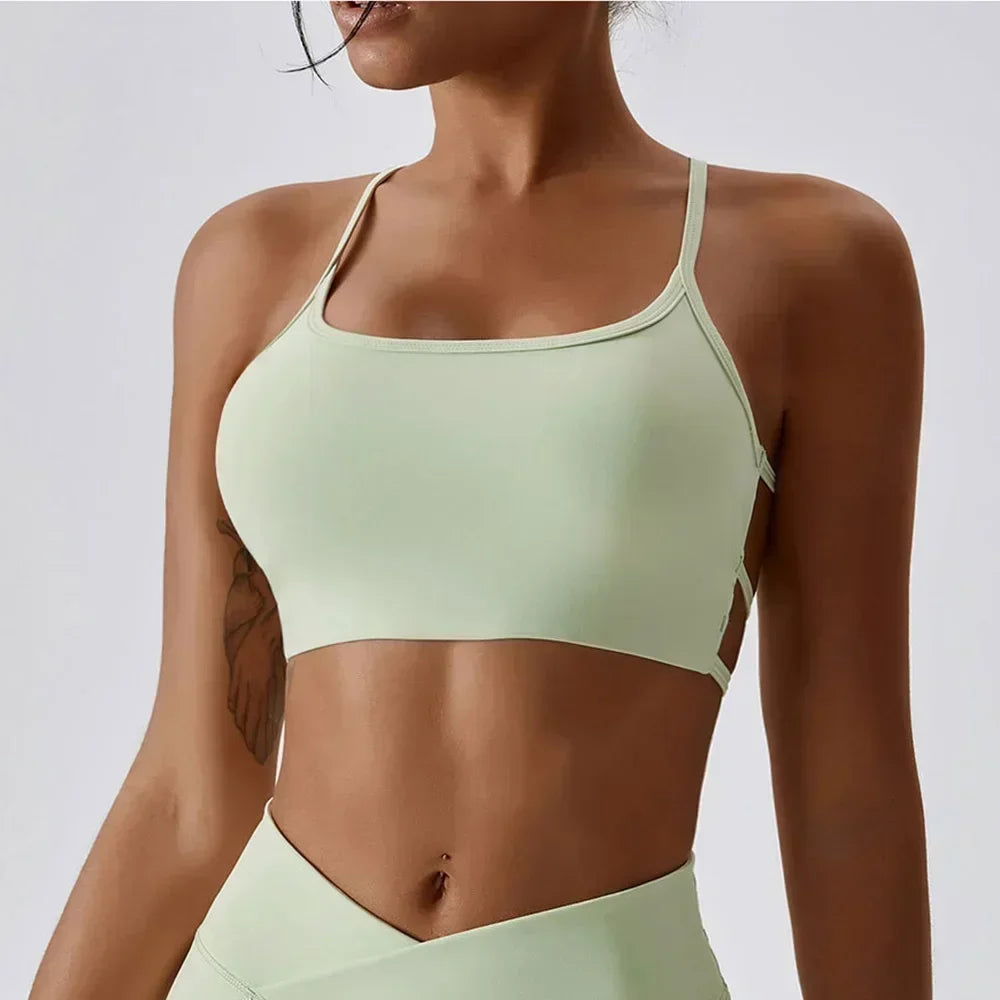 Pure Performance: Moisture-Wicking Running Sports Bra