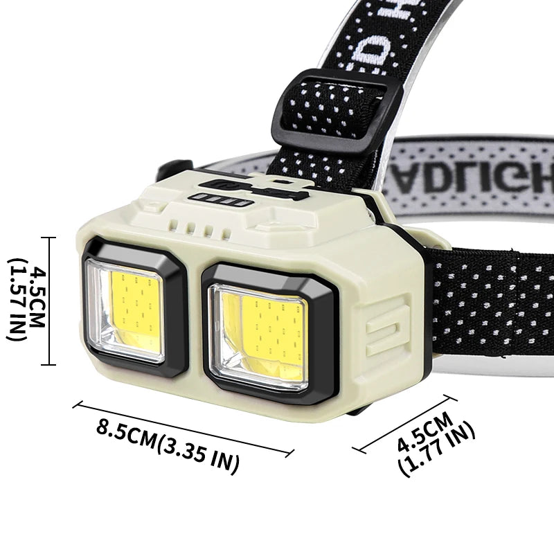 Packlite: Ultralight USB Rechargeable Waterproof Headlamp for Hiking, Camping, or Emergency Situations